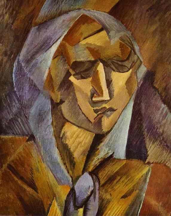 Georges Braque. Head of a Woman.