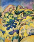 Georges Braque. Landscape at La Ciodat.