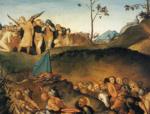 Agnolo Bronzino. Martyrdom of the Ten Thousand Martyrs. Detail.