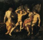 Agnolo Bronzino. Apollo and Marsyas. Detail.