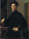 Agnolo Bronzino. Portrait of a Young Man with a Book.