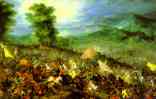 Jan Brueghel the Elder. The Battle of Issus.
