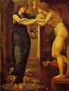 Sir Edward Burne-Jones. The Godhead Fires. The Pygmalion Series.