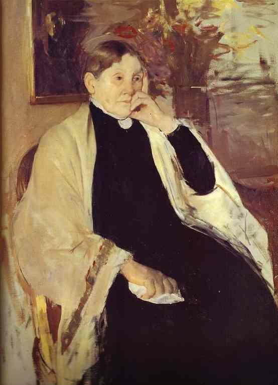 Mary Cassatt. Mrs. Robert S. Cassatt, the Artist's Mother (Katherine Kelso Johnston Cassatt).