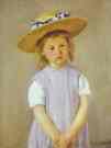 Child in a Straw Hat.