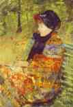 Mary Cassatt. Profile Portrait of Lydia Cassatt (the Artist's Sister).