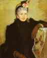 Mary Cassatt. Portrait of an Elderly Lady.