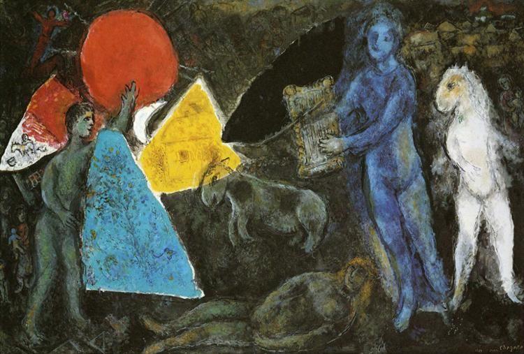 Marc Chagall. The Myth of Orpheus.