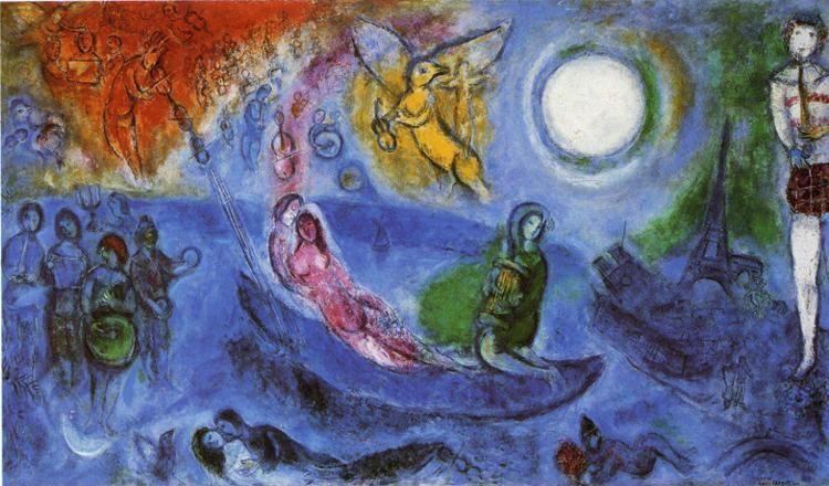 Marc Chagall. The Concert.
