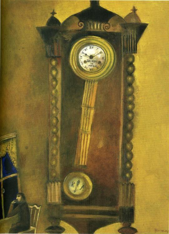 Marc Chagall. Clock.