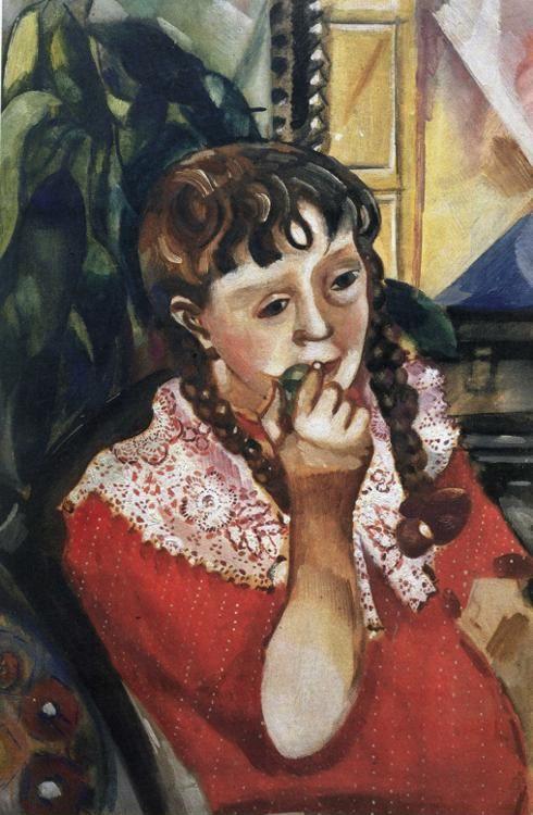 Marc Chagall. Portrait of Sister Maryasinka.