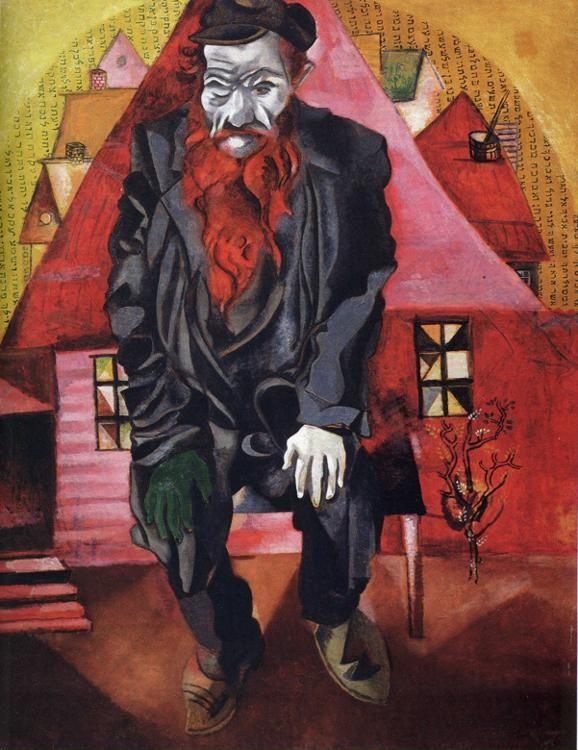 Marc Chagall. Red Jew.