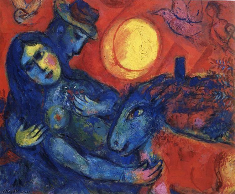 Marc Chagall. Big Sun.