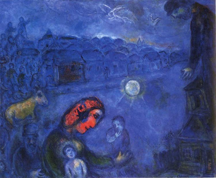 Marc Chagall. Blue Village.