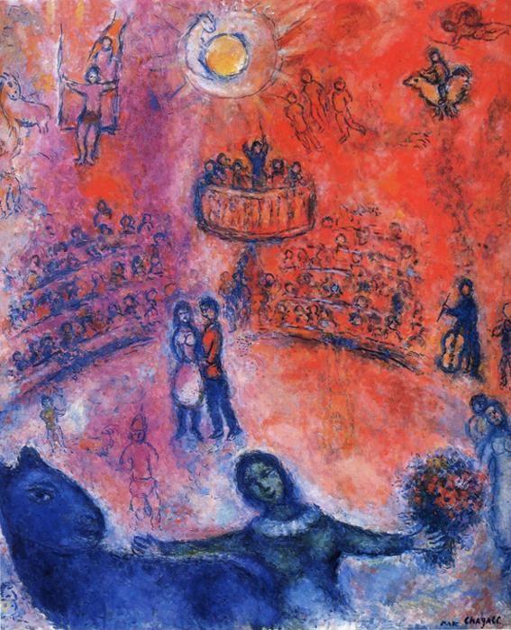 Marc Chagall. Circus.