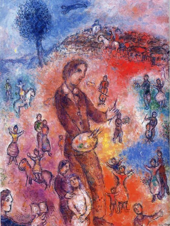 Marc Chagall. Artist at a Festival.