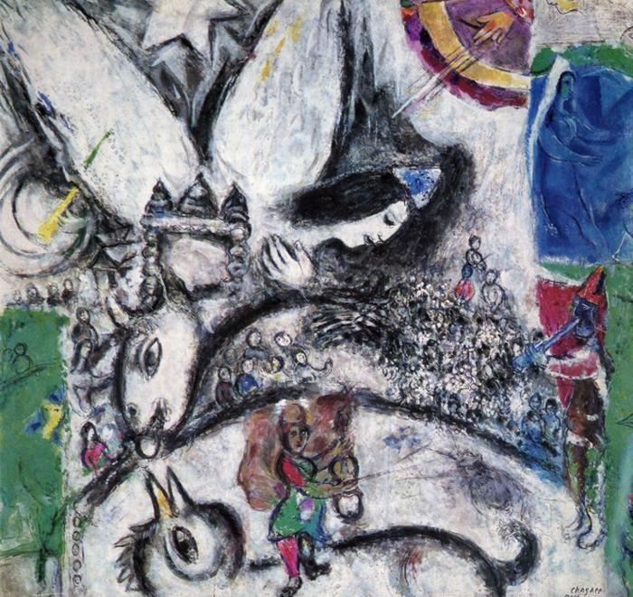 Marc Chagall. The Big Circus (Le grand cirque).