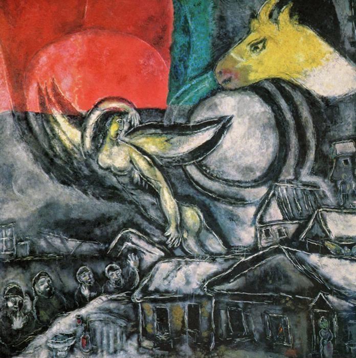 Marc Chagall. Easter (Pâques).