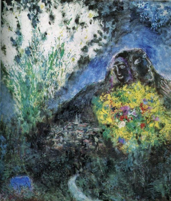 Marc Chagall. La Baou de Saint-Jeannet.