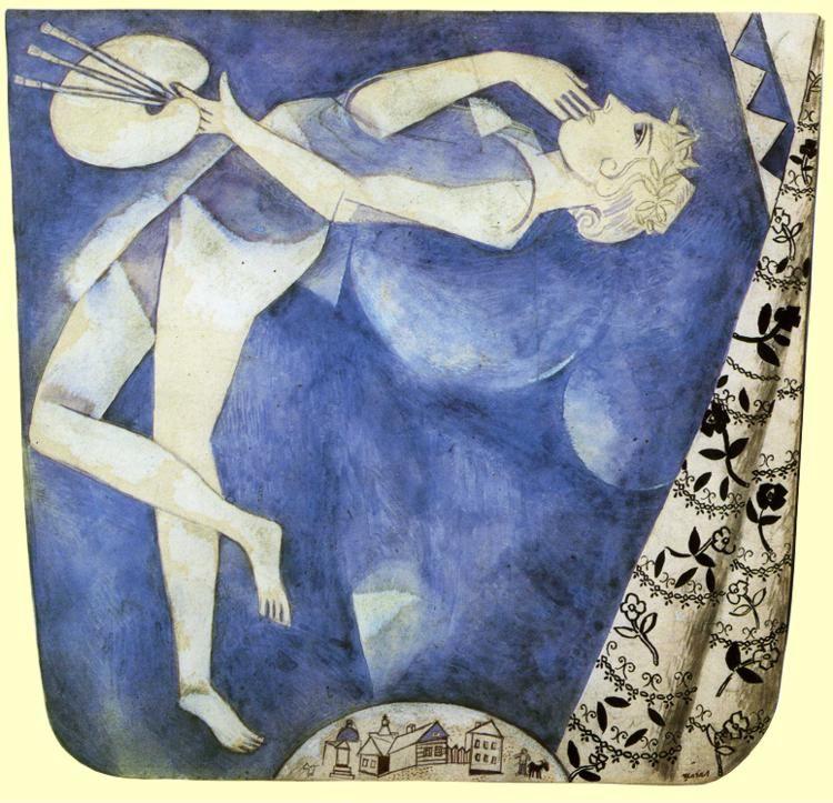 Marc Chagall. The Painter: To the Moon.