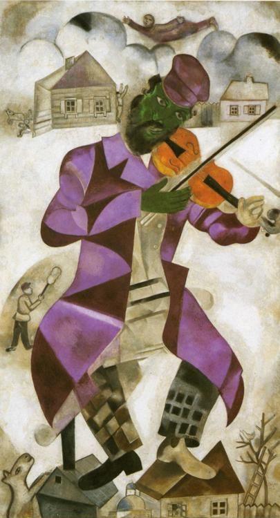 Marc Chagall. The Green Violinist.