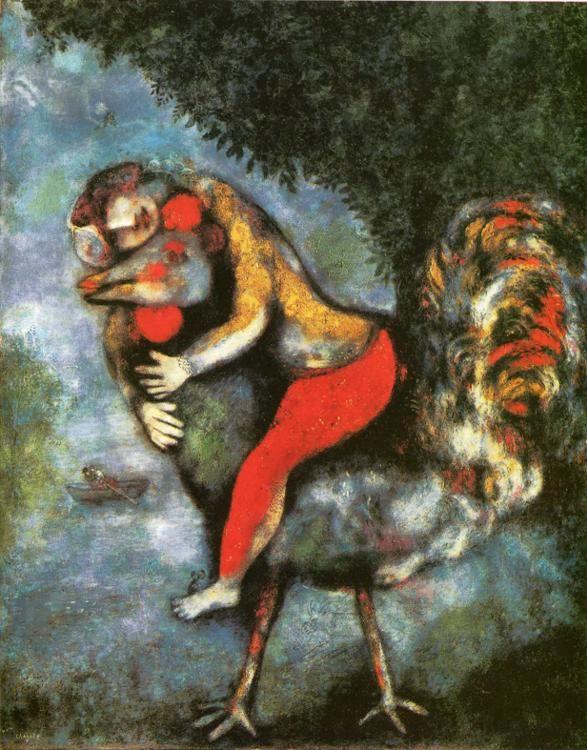 Marc Chagall. The Rooster.