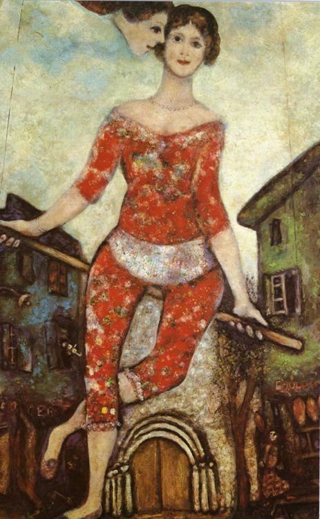 Marc Chagall. The Acrobat.