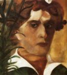 Marc Chagall. Self-Portrait.