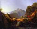 Thomas Cole. Landscape Scene from the Last of the Mohicans.