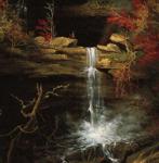 Thomas Cole. Falls of Kaaterskill. Detail.