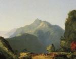 Thomas Cole. Landscape Scene from "