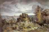 John Constable. Dedham Church and Vale.