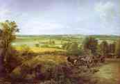 John Constable. View of Dedham.