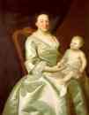 John Singleton Copley. Portrait of Mrs. Daniel Rea and Child.