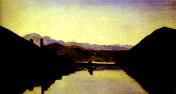 Jean-Baptiste-Camille Corot. The Lake of Piediluco, Umbria.