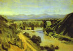 Jean-Baptiste-Camille Corot. The Bridge at Narni.