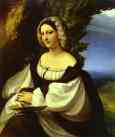 Correggio. Portrait of a Lady.