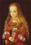Lucas Cranach the Elder. Portrait of a Princess of Saxony.