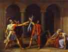 Jacques-Louis David. The Oath of Horatii.