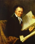 Robert Lefèvre. Dominique-Vivant Denon with a Work by Poussin.