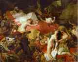 Eugène Delacroix. The Death of Sardanapalus.