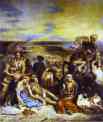 Eugène Delacroix. The Massacre of Chios.