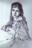 Portrait of the Artist's Daughter, Vera.