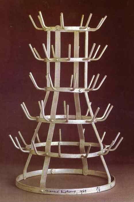 Marcel Duchamp. Bottle Rack/Egouttoir (or Porte-bouteilles).