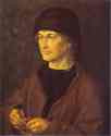 Albrecht Durer. Portrait of Durer's Father.