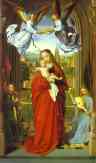 Gerard David. Virgin and Child with Four Angels.