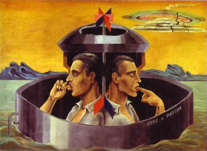 Max Ernst. Castor and Pollution.
