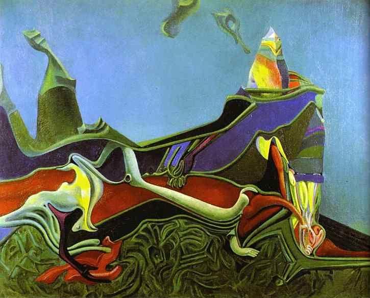Max Ernst. Landscape with Wheatgerm.