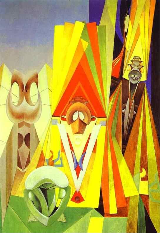 Max Ernst. Feast of the God.