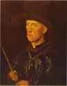Jan van Eyck. Portrait of Baudouin de Lannoy.